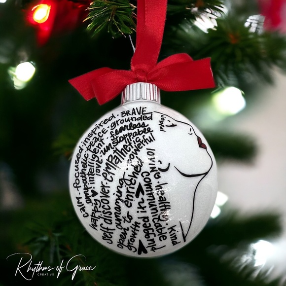 Christmas Ornament: Words of Affirmation – Spread Positivity and Holiday Cheer! - Picture 1 of 10